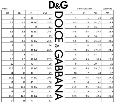 guia de tallas dolce gabbana|Dolce & Gabbana Size Chart: A Comprehensive Size Chart for a .